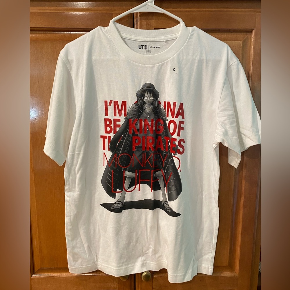 One Piece Luffy Tshirt, size S adult, new